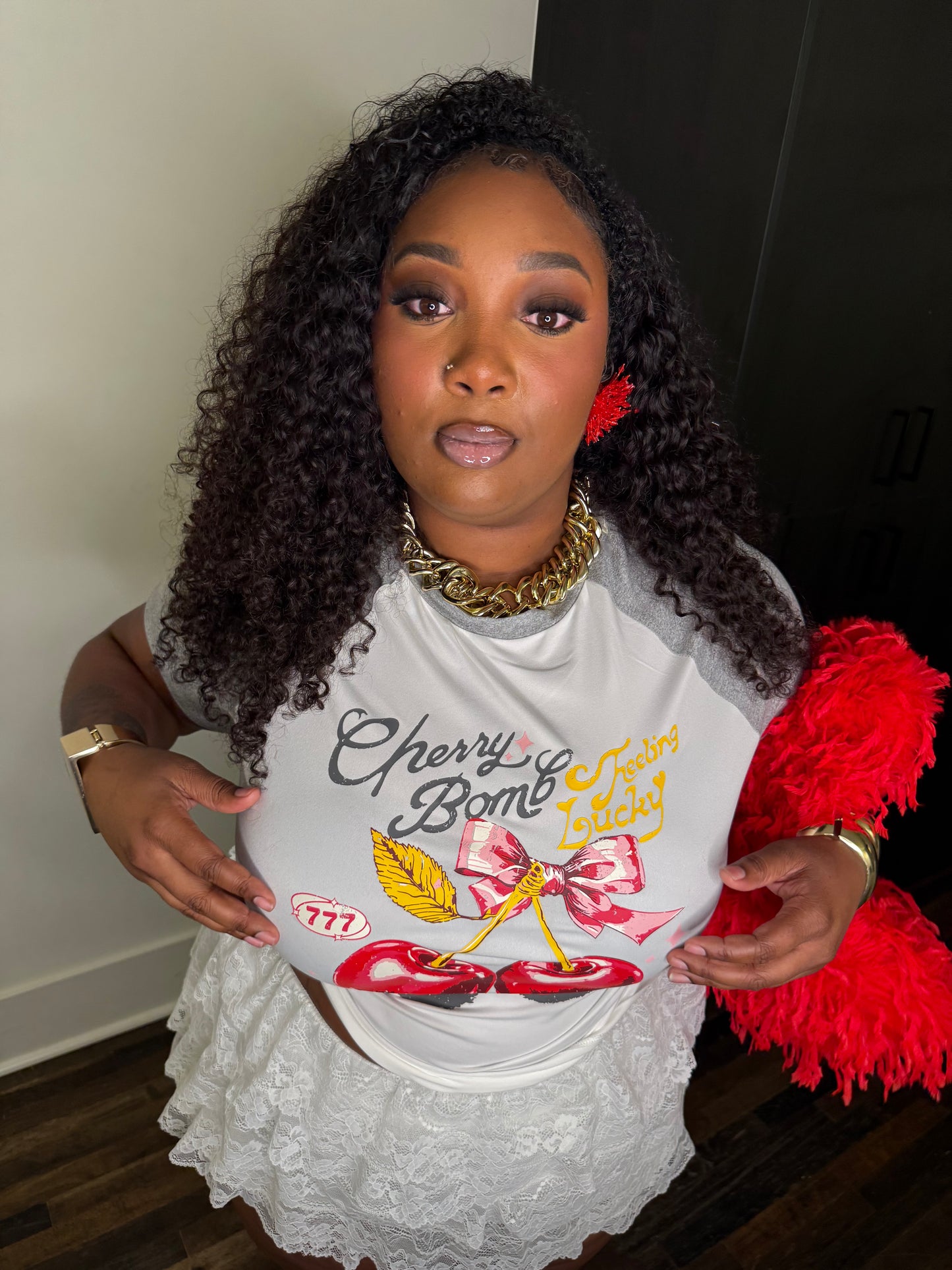 Cherry Bomb Dollbaby Tee