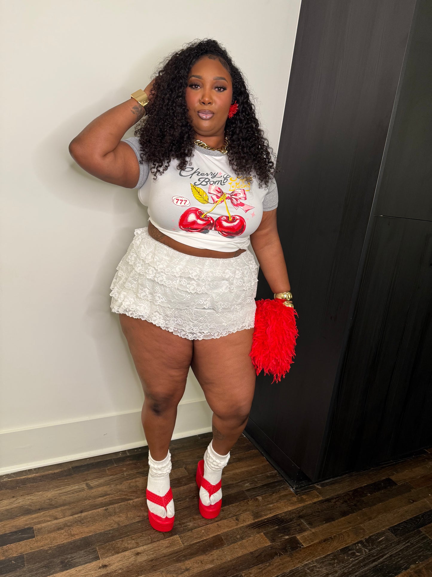 Cherry Bomb Dollbaby Tee