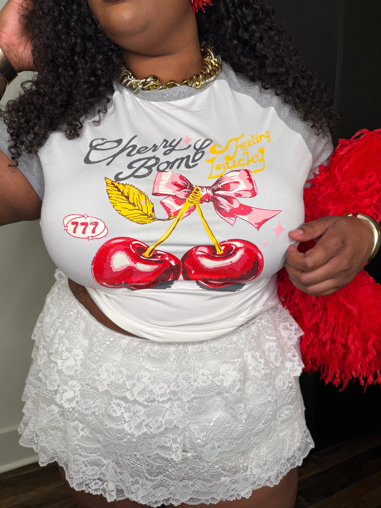 Cherry Bomb Dollbaby Tee
