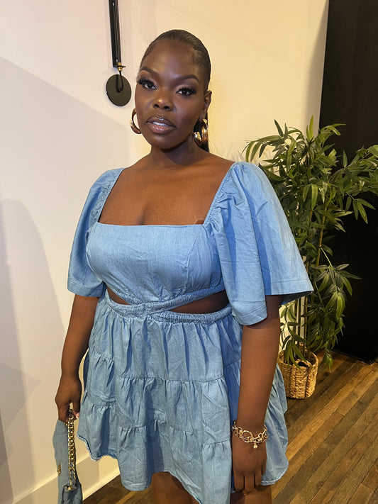 Dainty Duties Tiered Dress