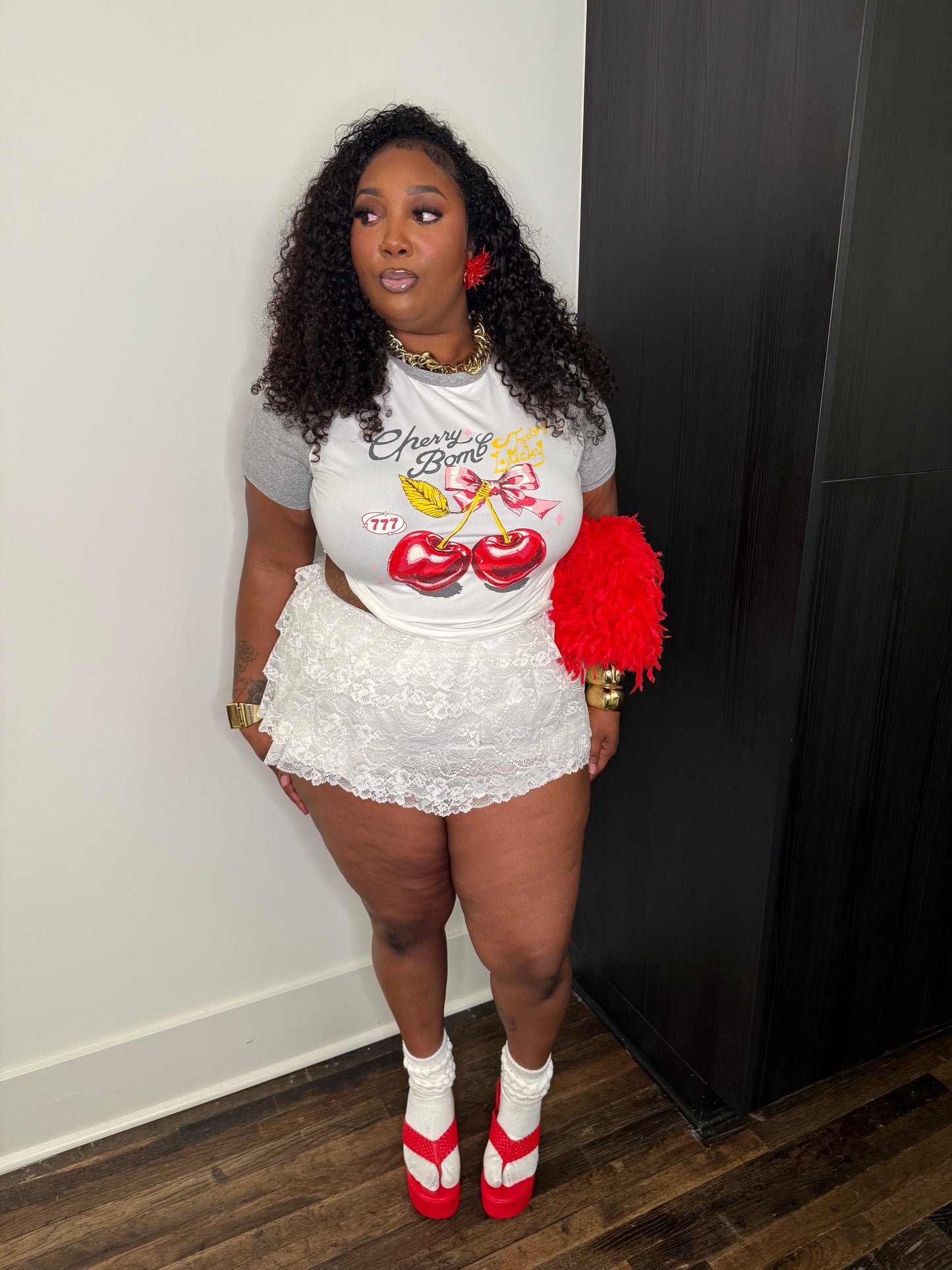 Cherry Bomb Dollbaby Tee