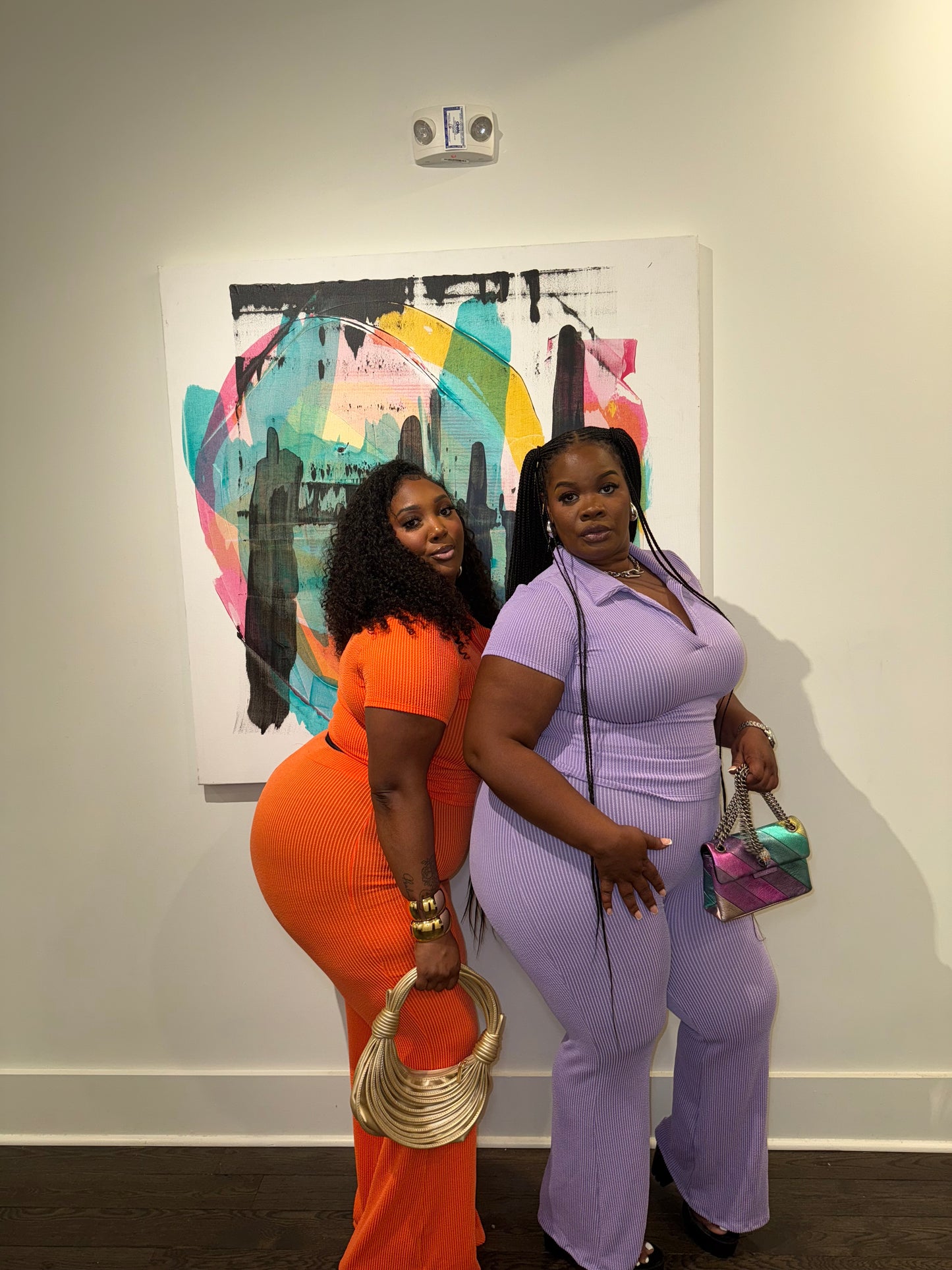 Lavender Ribbed Pant Set