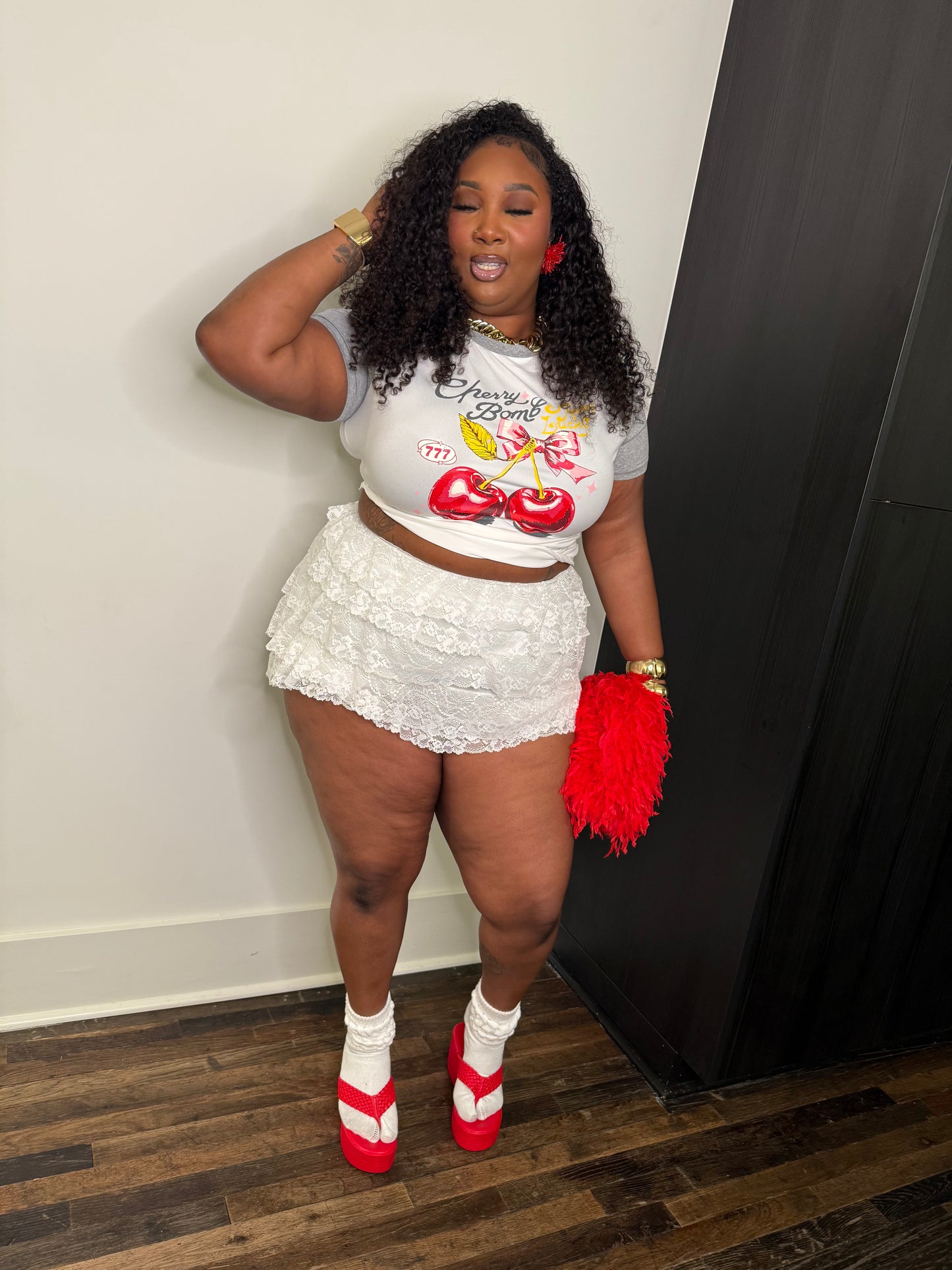 Cherry Bomb Dollbaby Tee