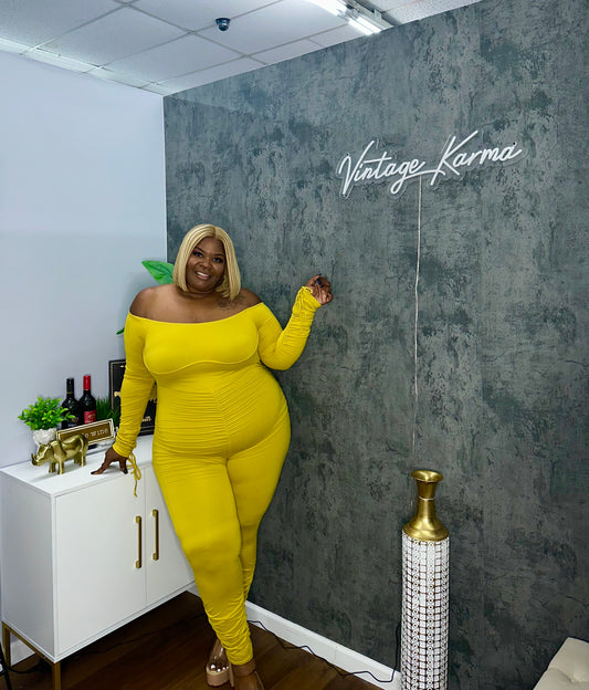 VK Ruched Jumpsuit