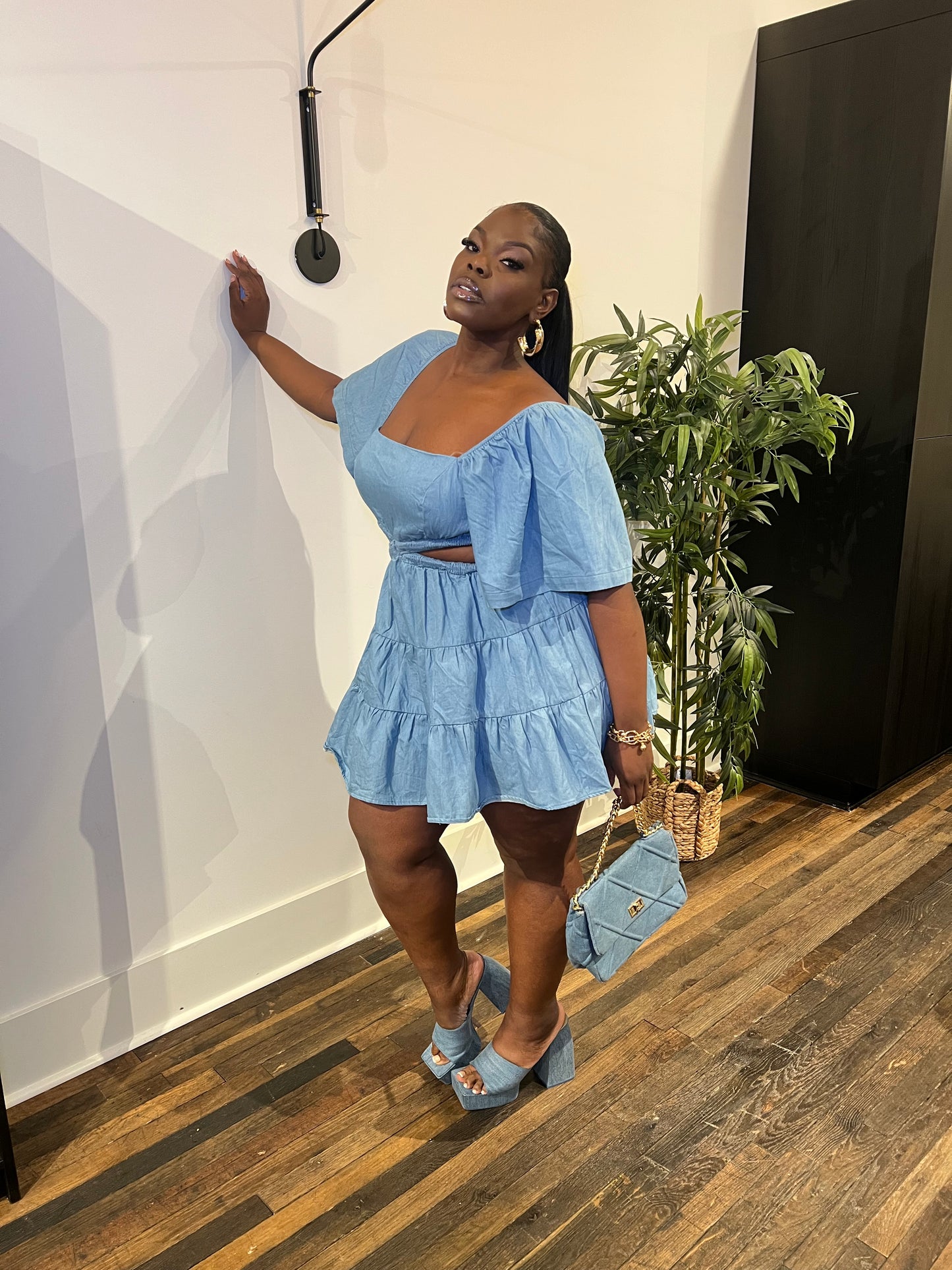 Dainty Duties Tiered Dress